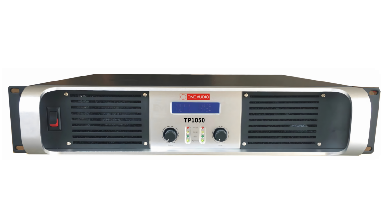 Two-channel professional power amplifier TP1050