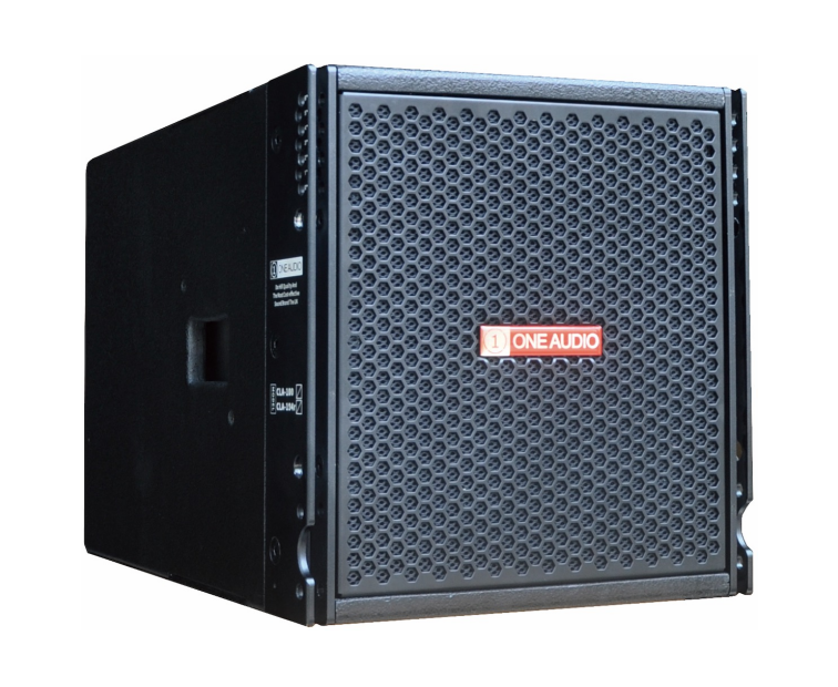 CLA-100, a 10-inch bass module with combined linear array.